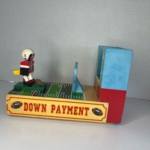 Vintage Football Player Coin Bank